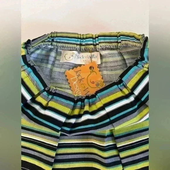 Two Girl’s Size 2/3T  Pleated Skirts by Jack and Willa Designs - Picture 5 of 8